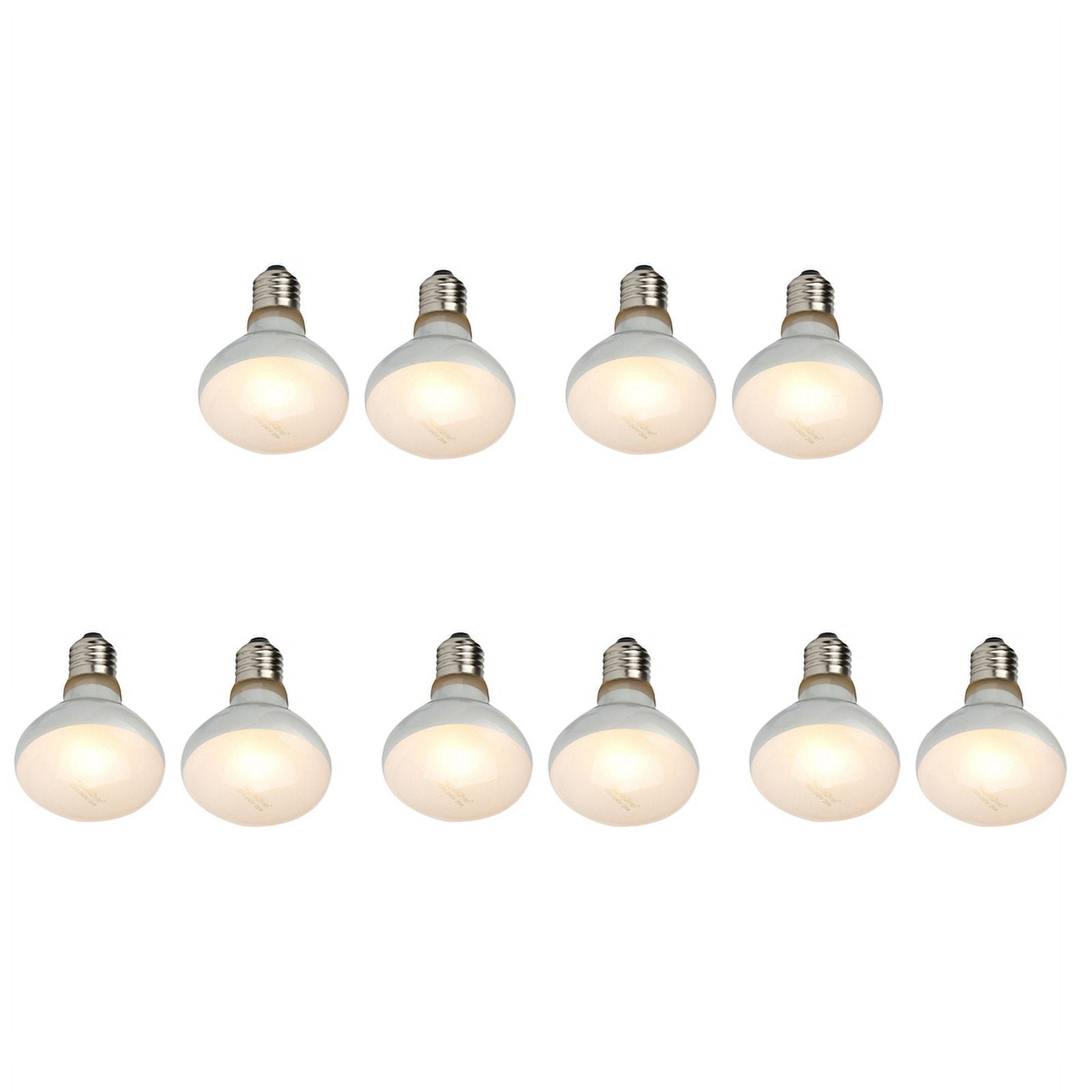 10 Pack Reptile Uvb Uva Heat Lamp Bulb for Reptiles Truly Sun-Like Bright Heat for Reptiles, Amphibian (100 W)