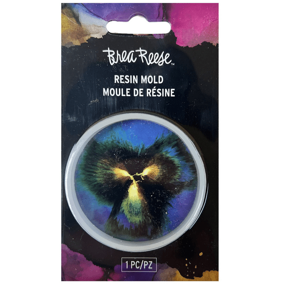 10 Pack Resin Mold Circle, Flexible Silicone Circle Mold for DIY Resin Crafts, Jewelry, Ornaments, Pendants, Compatible with Epoxy, UV Resin, Easy Release, Perfect for Alcohol Ink, Dried Leaves, Bulk