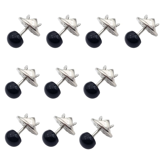 10 Pack Reusable Curtain Clips AntiSlip Metal Base Washable Detachable Window Accessories