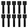 thumbnail image 1 of 10 Pack Reusable Hook and Loop Cable Ties with Self-Adhesive Backing Adjustable Cord Organizer Straps for Under Desk Wire Management Computer Cables Headphones Christmas Lights Home Office Use, 1 of 5