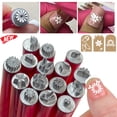 thumbnail image 1 of 10 Pack Reusable Nail Art Stamping Pen Set, Multi‑Shape Metal Pattern Heads Manicure Print Tool, Aluminum Alloy Nail Dotting Stamper for DIY Home Salon Creative Nail Art Decor Supplies, 1 of 7