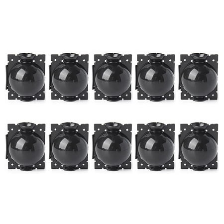 10 Pack Reusable Plant Air Layering Box, Tree Rooting Propagation Ball for Grafting and Cloning Plants, High Pressure Root Growing Device, Black