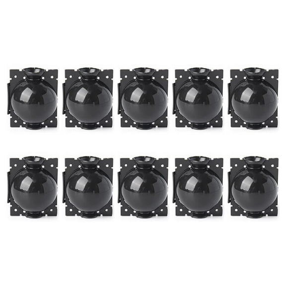 10 Pack Reusable Plant Air Layering Box, Tree Rooting Propagation Ball for Grafting and Cloning Plants, High Pressure Root Growing Device, Black