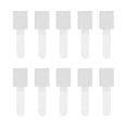thumbnail image 1 of 10 Pack Reusable Self-Adhesive Cable Management Straps Adjustable Hook and Loop Cord Organizers for Desk Wires, Headphones, Under Table Cable Management, Home and Office Use, 1 of 4