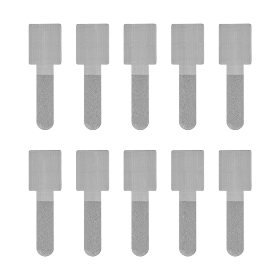 10 Pack Reusable Self Hook and Loop Straps for Organizing Wires and Cords Under Desk 10PCS