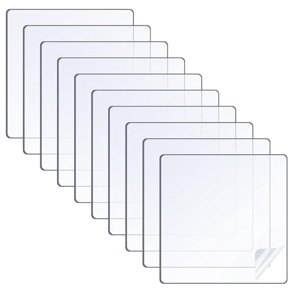 10 Pack Reusable Sticky Pads for Floor Gap Fixer Tool - Replacement Suction Pads for Laminate Vinyl Floor Gap Repair | Heavy Duty Adhesive Pad