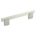 thumbnail image 1 of 10 Pack Rok Bridge Style Pull Handle Brushed Nickel 7-9/16" Centers, 8-13/16" L, 1 of 3