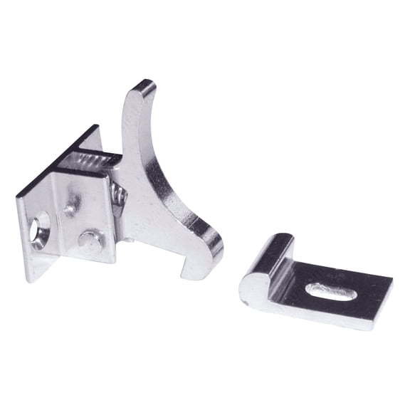 10 Pack Rok Hardware Extra Heavy Duty Nickel Elbow Latch Catch Cabinet Window