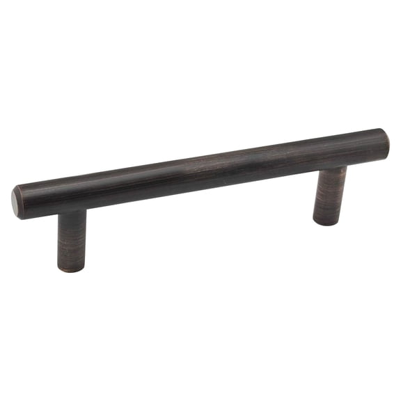 10 Pack Rok Metal Pull Handle Oil-Rubbed Bronze 4-1/4" Centers, 5-13/16" Length