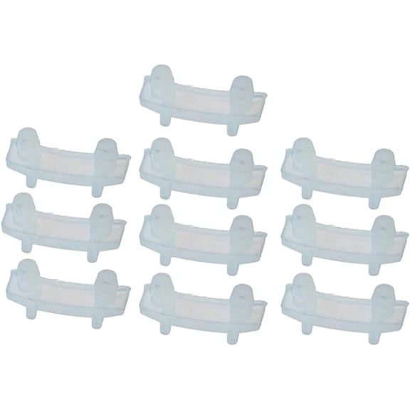 10 Pack Rubber Bushing Shock Absorber Replacement Parts For MB1001 Blender 250W Silicone Bushing Shock Absorber Pad Replacement