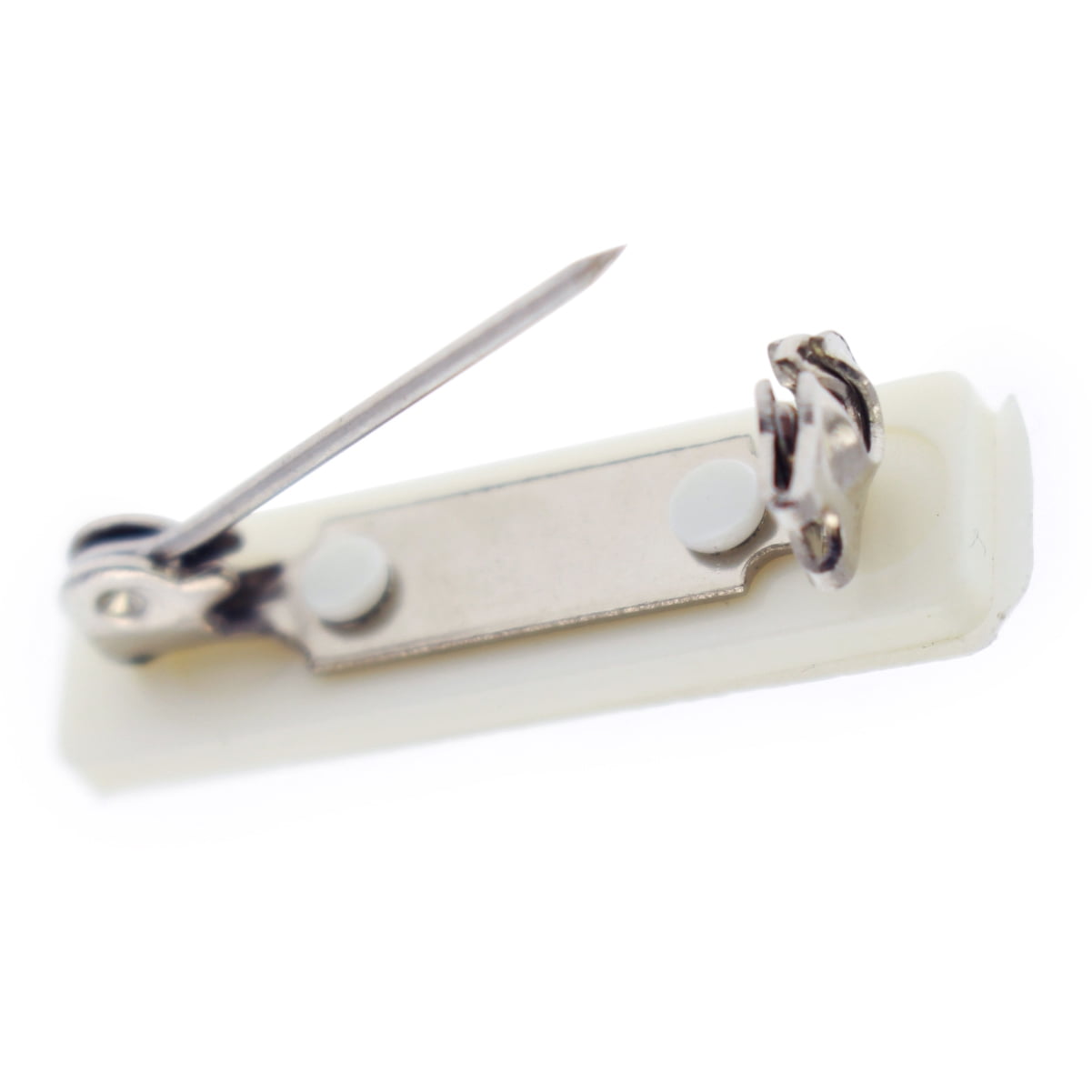 10 Pack - Safety Bar Pins with Adhesive Sticky Back & Metal Locking ...