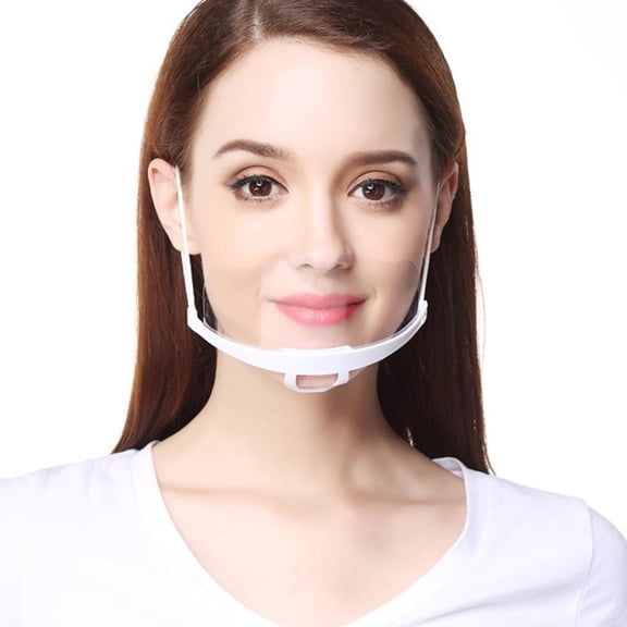 10 Pack Safety Face Shield Reusable Goggle Shield Face Visor Transparent Anti-Fog Layer from SplashChef waiter to prevent saliva from splashing