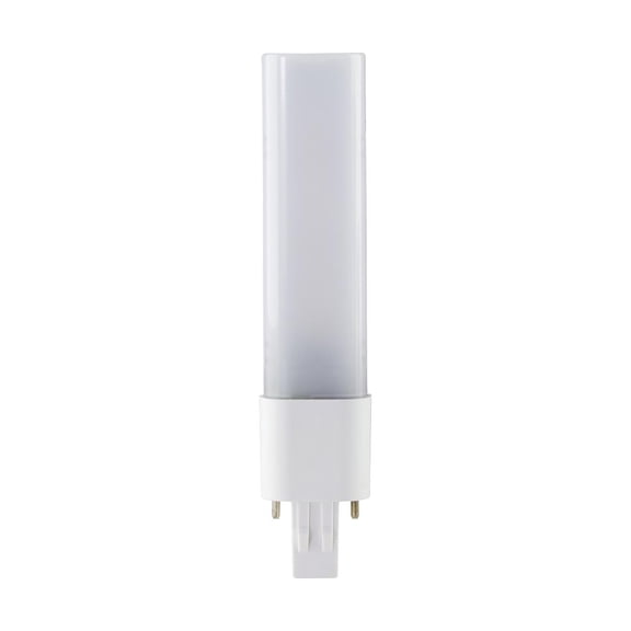 (10 Pack) Satco (S11552) ~ 9w, 30k, GX23 base, Type A/B, LED, 2-Pin PL, Universal