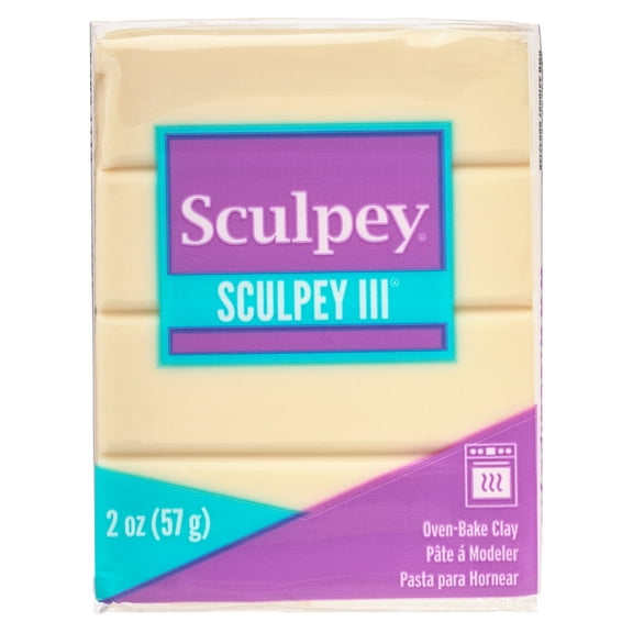 Sculpey III Oven Bake Clay, Glow in the Dark, 10 Pack