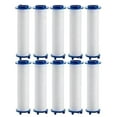 thumbnail image 1 of 10-Pack Shower Head Filter Cartridges - 3.7 Inch PP Cotton Replacement Filters for High Pressure Handheld Showerheads, Universal Fit Water Purifier Inserts, 1 of 5
