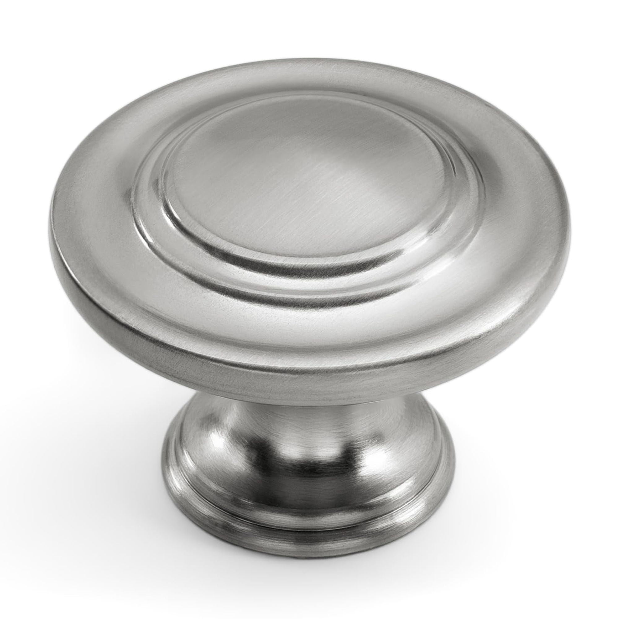 10 Pack | Silver Cabinet Knobs | Silver Knobs For Cabinets Kitchen Cabinet Knobs | Satin Nickel ...