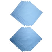 10-Pack Simply Good Premium Grade Media Disc Cleaning Cloths - 8" x 8" - Perfect For CD's, DVD's and BLU-Rays