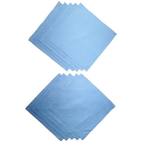 10-Pack Simply Good Premium Grade Media Disc Cleaning Cloths - 8" x 8" - Perfect For CD's, DVD's and BLU-Rays