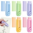 thumbnail image 1 of 10 Pack Sliding Retractable Pencil Eraser, 5 Colors Cute Erasers with 5 Refill Eraser Push-Pull Design Pencil Erasers for  Office Home Supplies, 1 of 7