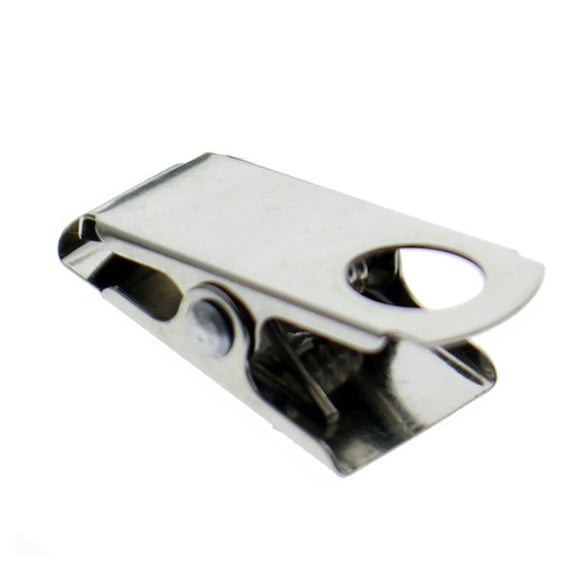 10 Pack - Small 1 Inch Bulldog Clasp Clips for Making Lanyards Arts & Crafts - Alligator Style Metal ID Clip Findings - DIY Supplies for ID Badges, Eyeglass Retainers & More by Specialist ID