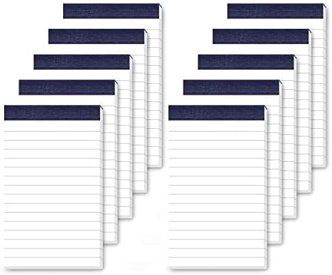 Notes Pade 10 Pack Small Notepads Refills Memo Pads 3 x 5 Inch Tear off Notepad ...