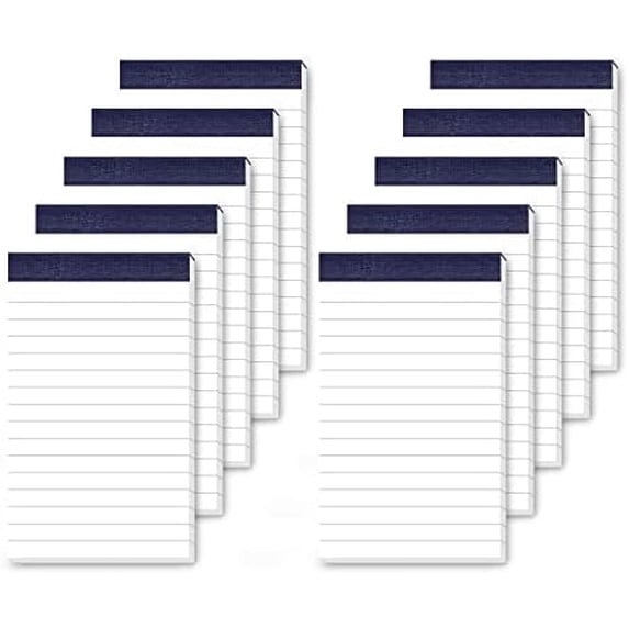 10 Pack Small Notepads Refills Memo Pads 3 x 5 Inch Tear off Notepad ...