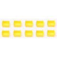 thumbnail image 1 of 10 Pack Small Plastic Pegboard Storage/Parts Bins - Yellow, 1 of 7