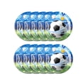 thumbnail image 1 of 10 Pack Soccer Themed Paper Plates 7 Inch Disposable Party Dinner Plates for Football Birthday Party Decorations And Events, 1 of 6