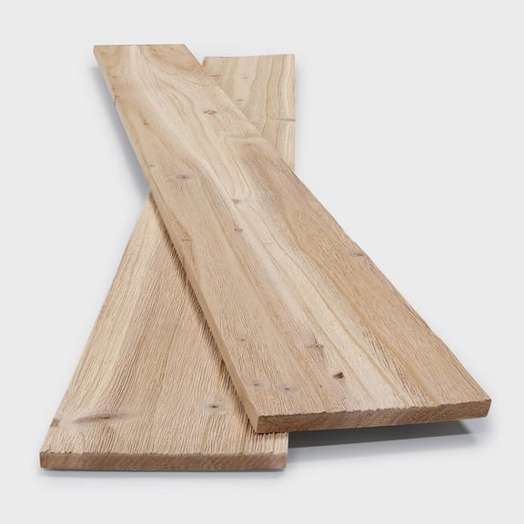 10-Pack Solid Pine Wall Planks, .25" x 4.75" Barn Finish Rustic Real Wall Panels for DIY Accent Walls & Ceilings, , Covers 15.4 Sq. Ft.