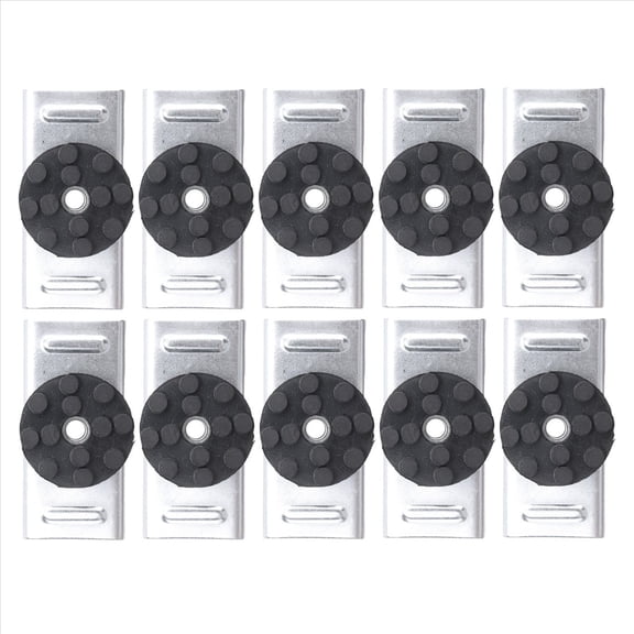 10 Pack Soundproofing Mounting Clip Sound Isolation Clips for Recording Studio Acoustical Equipment for Wall Ceiling