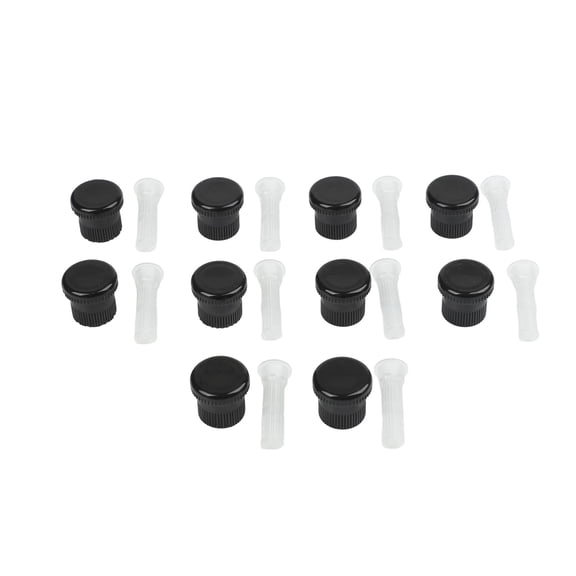 10 Pack Spray Head For Hunter Sprinklers, ABS Nozzle Covers With Built-in Filter Screen For Garden Irrigation Systems, Black Replacement Parts For Residential And Commercial Use(10pcs)