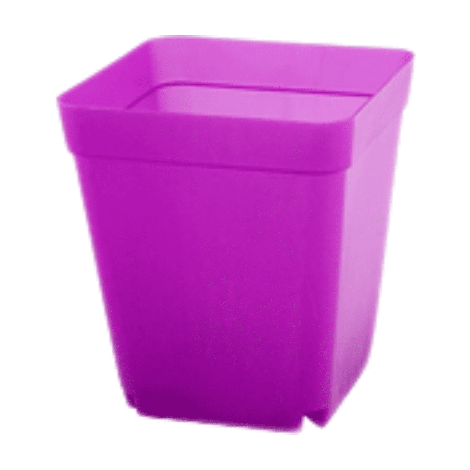 10 Pack Square Plastic Plant Pots, for Seedlings Nursery, Plastic Plant ...