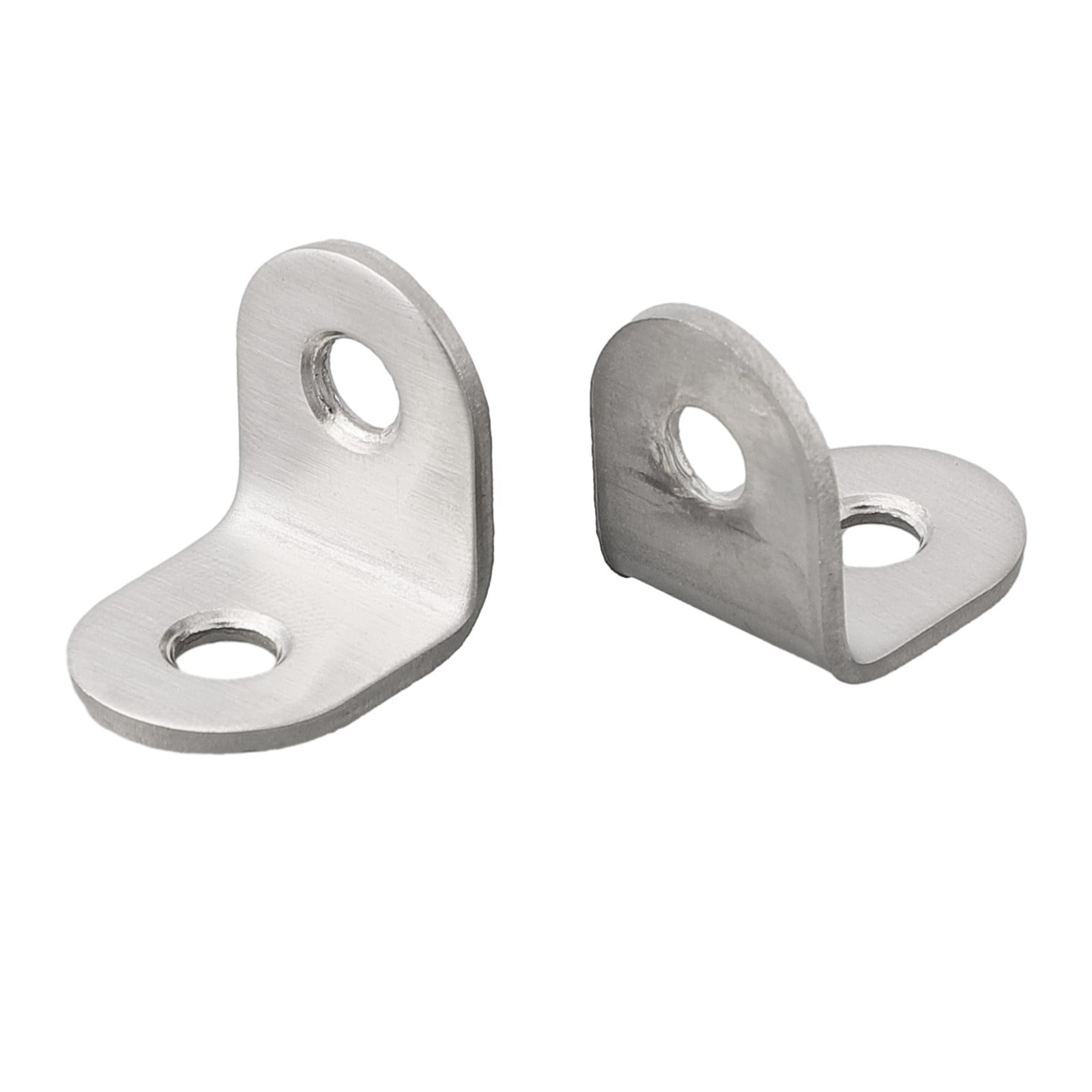 10-Pack Stainless Steel 90 Degree L Shape Corner Brackets for Furniture ...