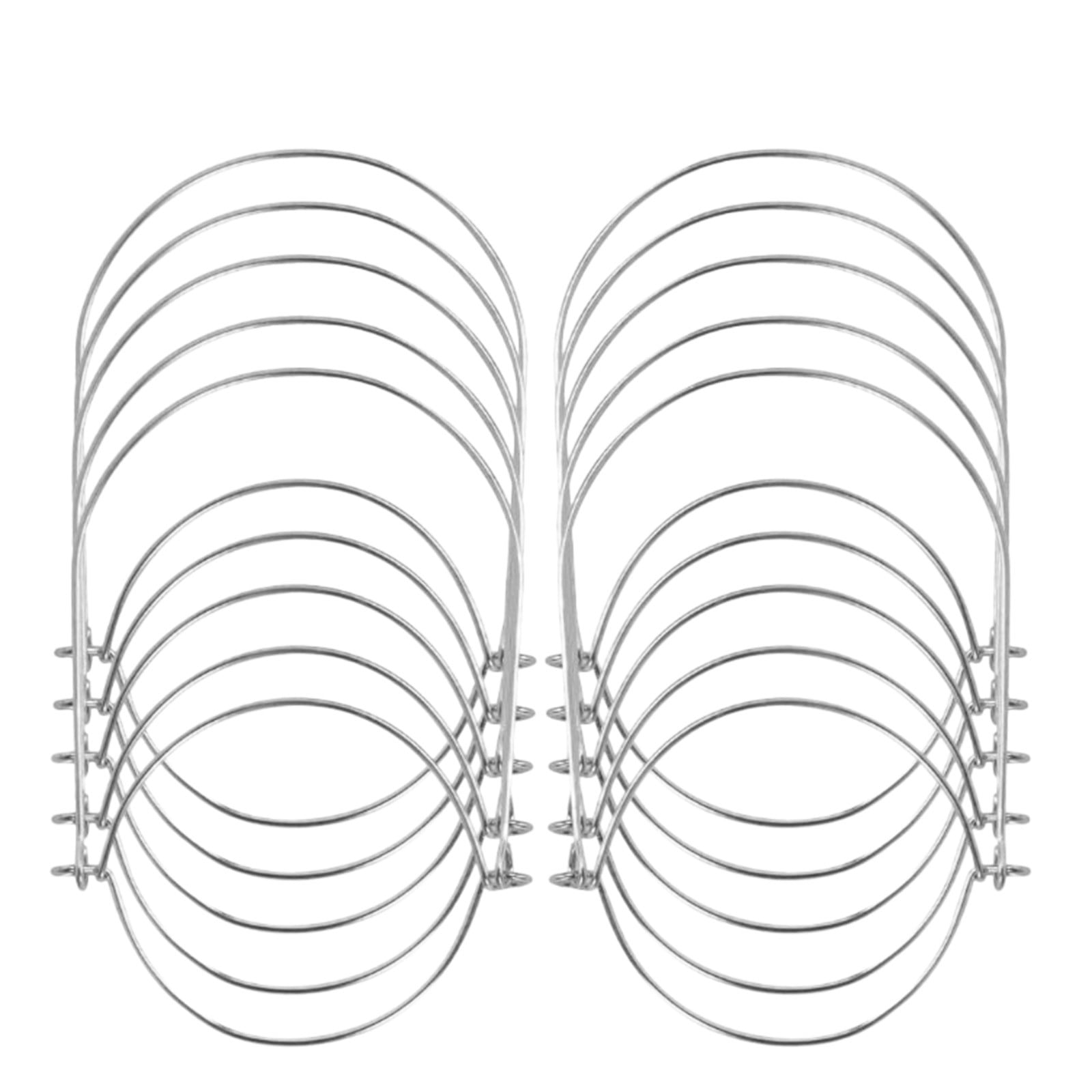 10 Pack Stainless Steel Wire Jar Handles Hangers for Mason Canning Jars ...