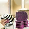 thumbnail image 1 of 10 Pack Steel Scrubbing Pads, Metal Cleaning Scrubbers for Pots, Pans, Ovens, Stovetops, and Heavy-Duty Kitchen Cleaning, 1 of 7