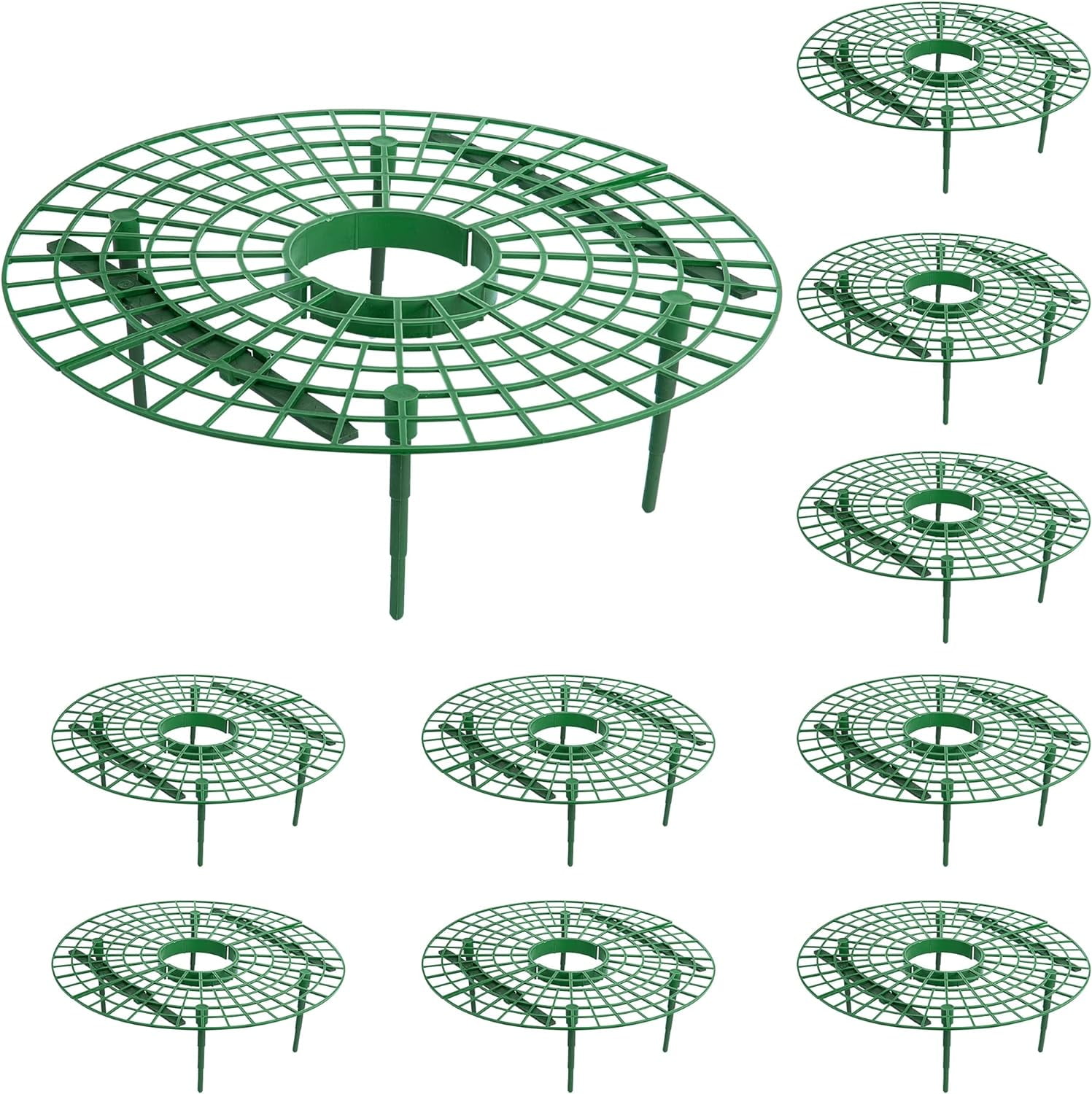 10 Pack Strawberry Plant Support - Large Size Strawberry Growing Racks ...