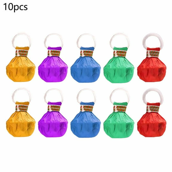 10 Pack Streamer Poppers,No Mess Confetti Poppers,Graduation Party Poppers,Easy Handheld to Streamer Paper Crack Clean