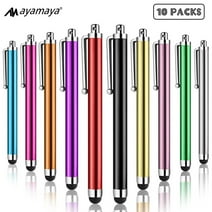 10 Pack Stylus Pens for Touch Screen, AYAMAYA High Precision Stylus Pen for iPhone iPad Tablets Android Samsung Galaxy, Universal Stylus for All Capacitive Touch Screens Devices