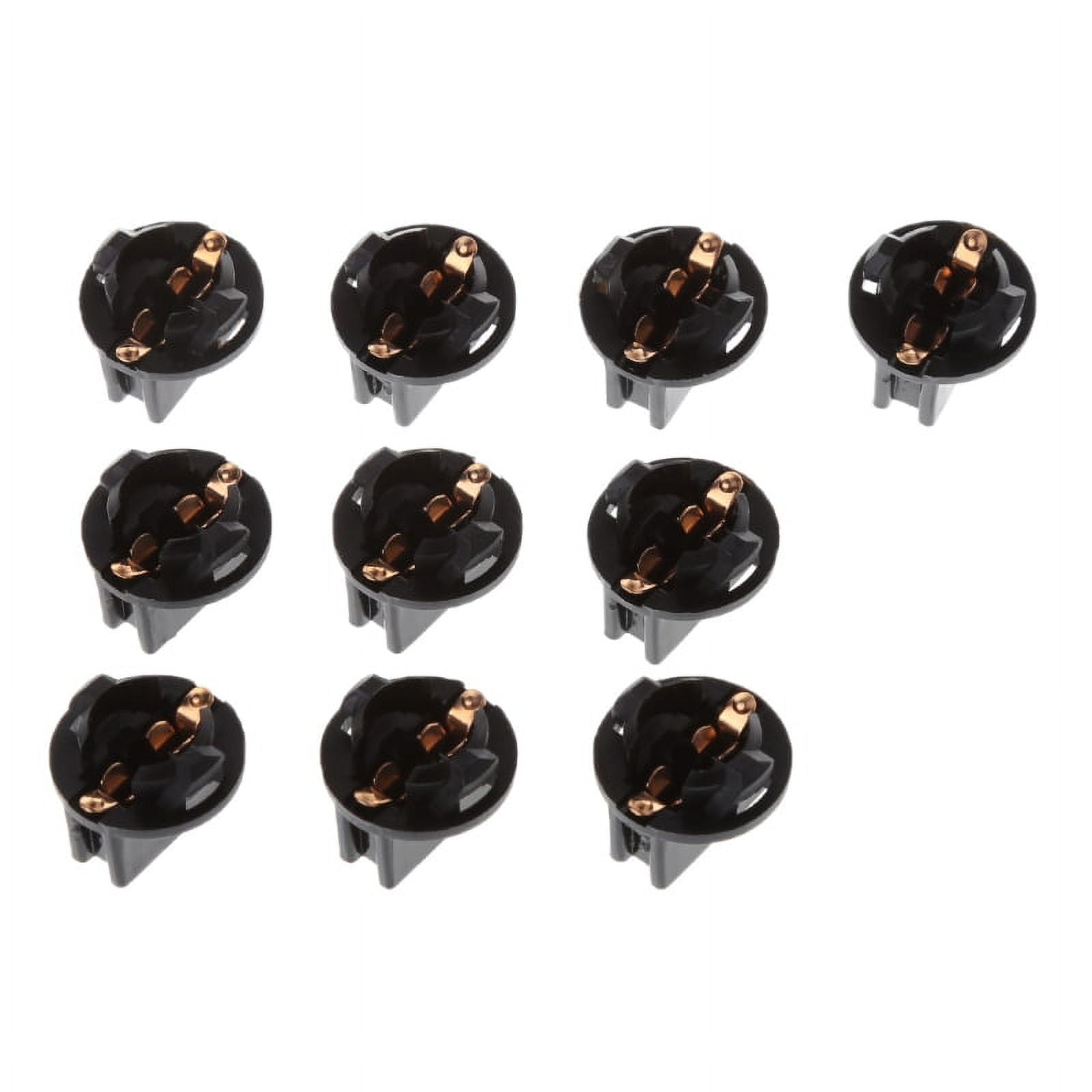 10 Pack T10 Car Reading Light 12961 Bulb Holder Twist Socket Lock Base ...
