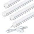 thumbnail image 1 of 10 Pack T8 2FT LED Shop Lights Fixtures 20W 5000K Garage Ceiling Light, 1 of 6