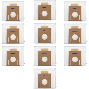 10 Pack T8 Bags Fit for Ecovacs DEEBOT OZMO T8 AIVI T8 Max and T8 Series/N8 Pro Plus/ N8 Pro/N10 Plus Robot Vacuum, Fit for Yeedi Vacuum