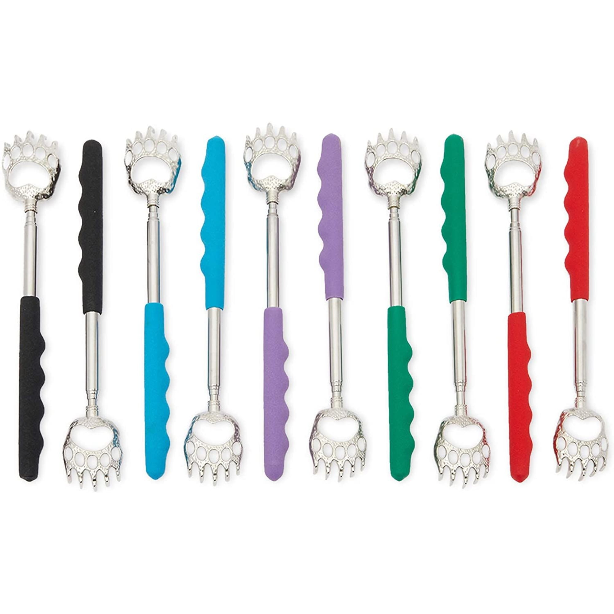 10 Pack Telescoping Bear Claw Back Scratcher, Retractable
