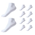 thumbnail image 1 of 10-Pack Thermal Cotton Socks for Women - Solid Color Short Socks with Simple Design for Autumn Winter Warmth, 1 of 1