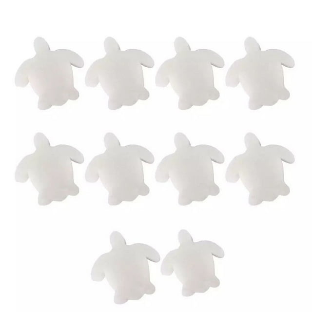10 Pack Turtle Shape Pool Bathtub Scum Absorbing Sponges to Keep Water ... image.