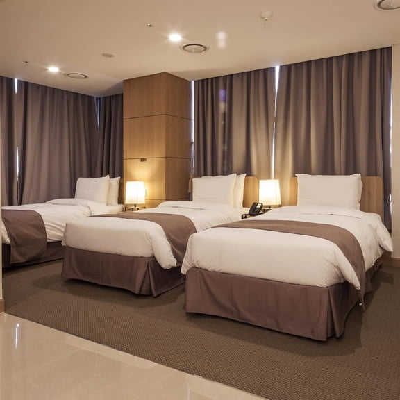 10 Pack Twin Fitted Sheets White Soft Polyester Bulk Bedding for Home Hotel