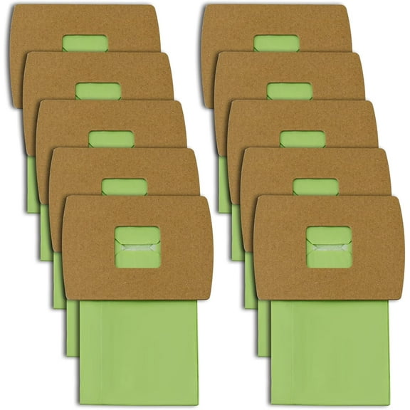 10 Pack Type BB Canister Bags Replacement Fit for Oreck XL Canister Vacuum bags Buster B,PKBB12DW BB180 BB280 BB850 BB870 BB900 BB1000 MV160