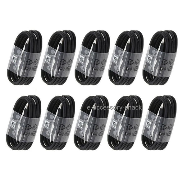 10 Pack USB-C to USB-A Fast Charge Cable Charging Cord For Samsung Galaxy S25 S24 S23 S22 S21 S20 Ultra