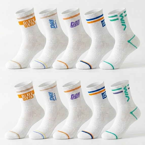 10-pack-uni-breathable-crew-socks-moisture-wicking-solid-athletic