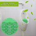 thumbnail image 1 of 10-Pack Urinal Screen Deodorizer- Long-Lasting Anti-Splash Urinal Cakes for Mens Bathroom Urine Catcher for Toilet Bulk Hotel Toiletries for Urinals, Restaurants, Offices （Green）, 1 of 4