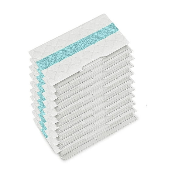 10 Pack VACMOP Pro Replacement Pad Compatible for Shark VACMOP Hard Floor Vacuum for Shark Vacmop Pro VM252 VM250 VM200 VC205 VM250 QM250 VM190 VM200P12 VM200P12 VMP30 Disposable Replacement Pads